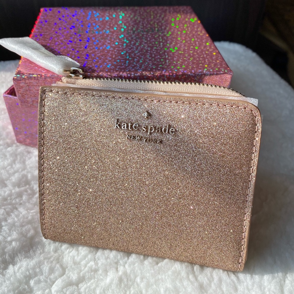 Kate spade glitter wallet